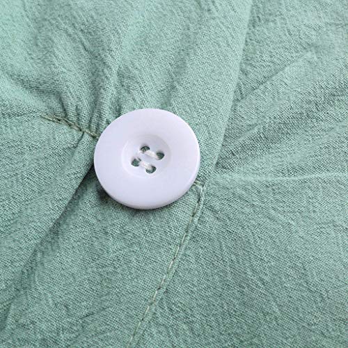 Linen Shirts For Women Summer Plus Size Women Fashion Solid Casu