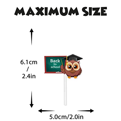 18pcs Glitter Dessert Cupcake Topper Congratulation 2023 Eaglet ...