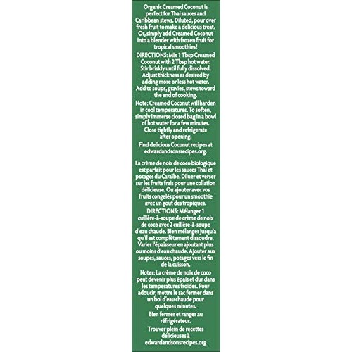 Lets Do Organic Creamed Coconut, 7 Ounce Box Pack Of 6