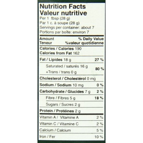 Lets Do Organic Creamed Coconut, 7 Ounce Box Pack Of 6