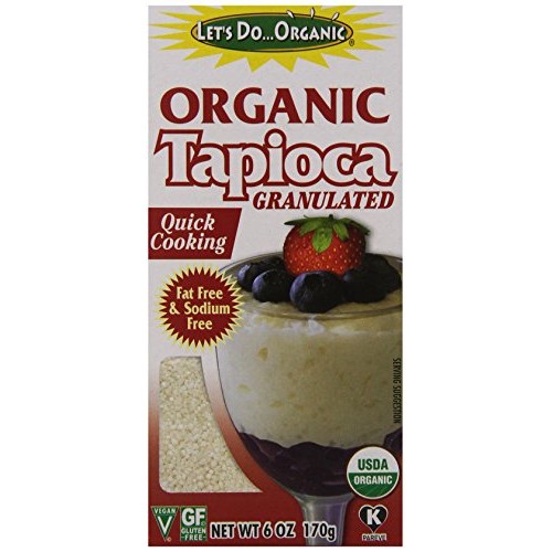 Lets Do Organic Tapioca, Granulated, 6 Ounce Pack Of 6