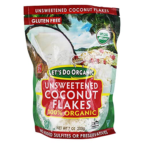Lets Do, Coconut Flakes Organic, 7 Ounce
