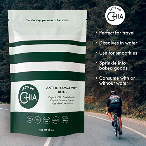 Lets Go Chia Anti-Inflammatory Superfood Powder | Promotes Gut