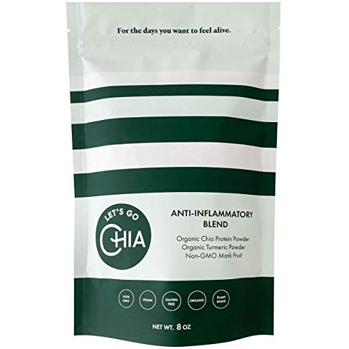 Lets Go Chia Anti-Inflammatory Superfood Powder | Promotes Gut