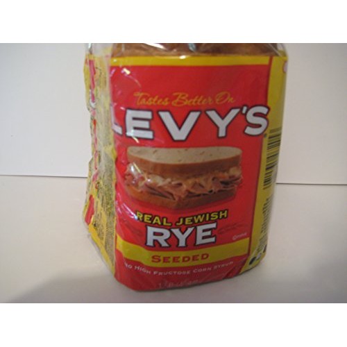 Levys Real Jewish Rye Seeded Bread, 1 Pound!