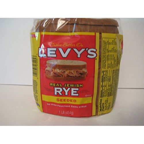 Levys Real Jewish Rye Seeded Bread, 1 Pound!