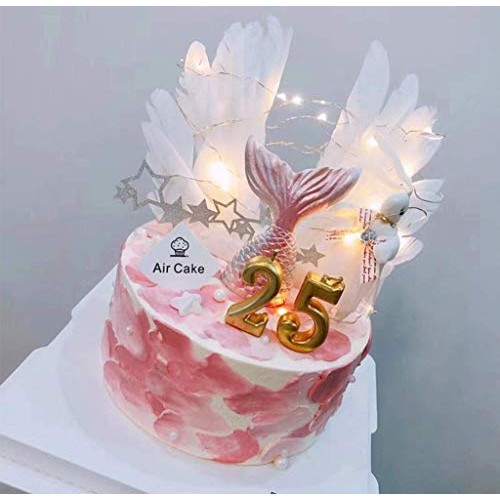 Number Candle Birthday Cake Wedding Anniversary Celebration Supp