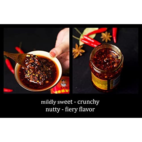 Lao Gan Ma Spicy Chili Crisp 老干媽 香辣脆 油辣椒 | Spicy Chines...