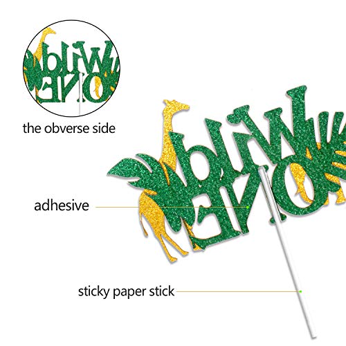 Wild One Birthday Cake Topper - Real Wild Child First Birthday -