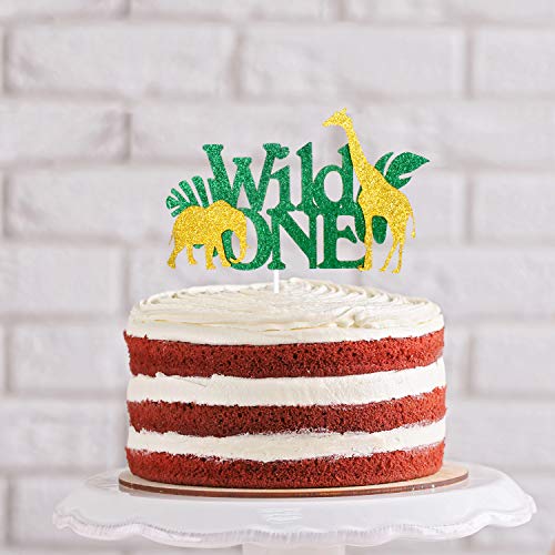 Wild One Birthday Cake Topper - Real Wild Child First Birthday -