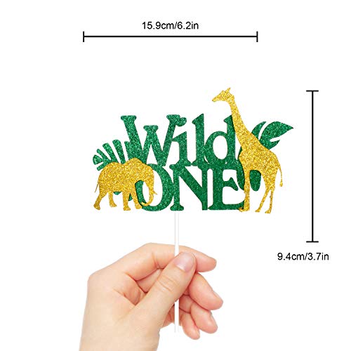 Wild One Birthday Cake Topper - Real Wild Child First Birthday -