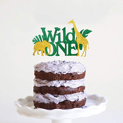 Wild One Birthday Cake Topper - Real Wild Child First Birthday -