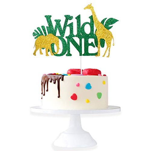 Wild One Birthday Cake Topper - Real Wild Child First Birthday -