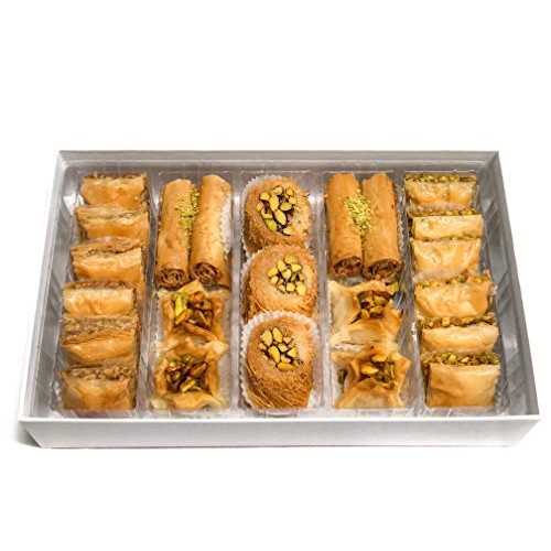 Baklava Gift Box 30 Pc. Signature Collection Black Or White