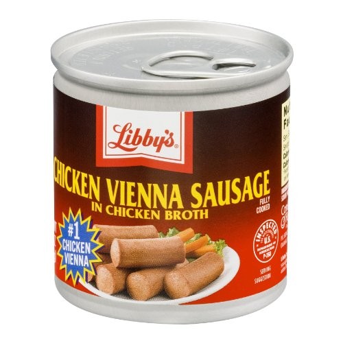 Libbys Chicken Vienna Sausage in Chicken Broth 4.6 oz
