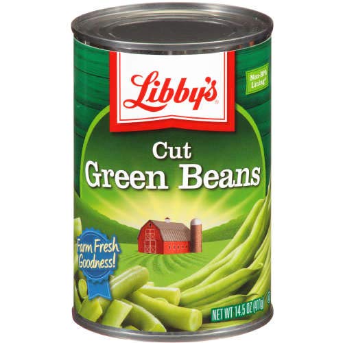 Libbys Cut Green Beans 14.5 Oz 6 Pack