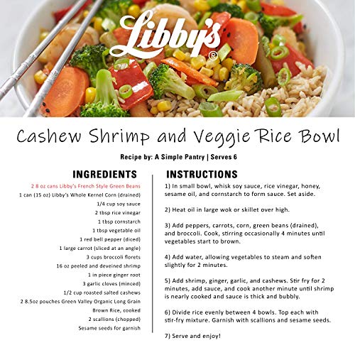 Libbys French Style Green Beans | 100% Green Beans | Classicall