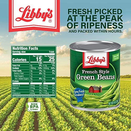 Libbys French Style Green Beans | 100% Green Beans | Classicall