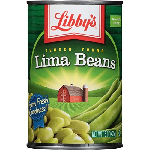 Libbys Lima Beans, 15-Ounce Cans Pack Of 12