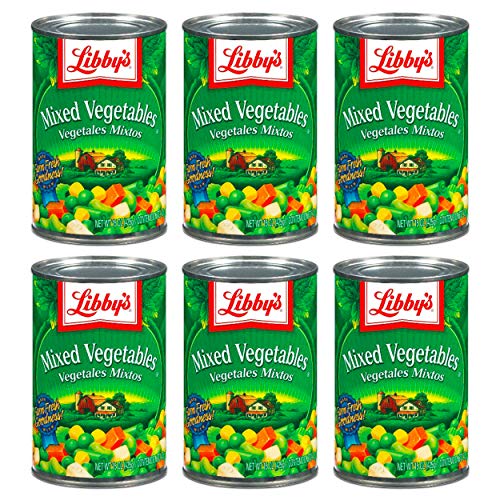 Libbys Mixed Vegetables 15Oz Cans Pack Of 6