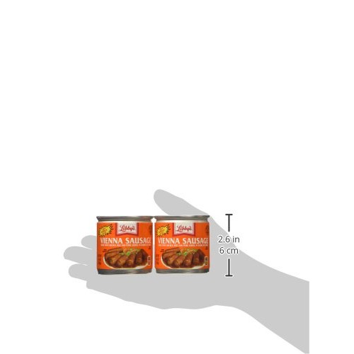 Libbys Vienna Sausage, BBQ, 4.6 Ounce Pack of 6