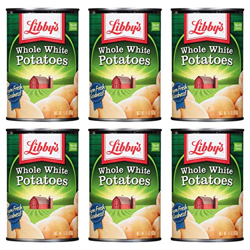 Libbys Whole White Potatoes 15Oz Cans Pack Of 6