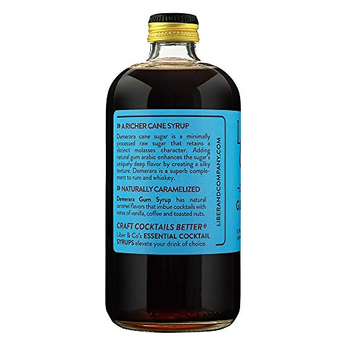 Demerara Gum Syrup 17 Oz.
