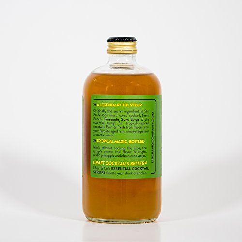 Liber &Amp; Co. Pineapple Gum Syrup 17Oz