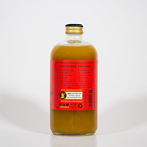 Liber &Amp; Co. Fiery Ginger Syrup 17Oz