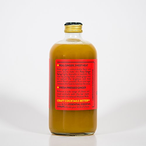 Liber &Amp; Co. Fiery Ginger Syrup 17Oz