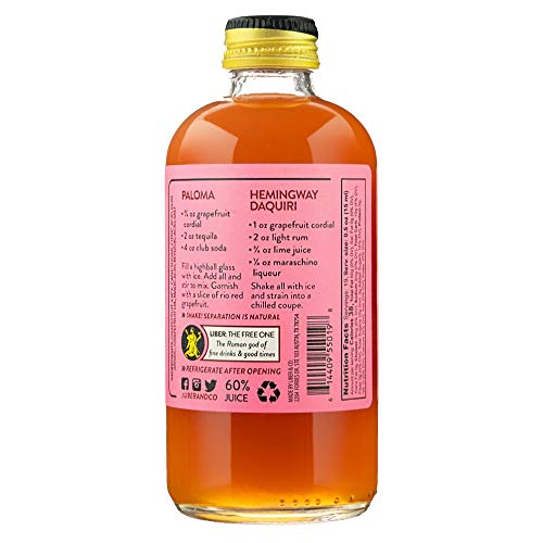 Liber &Amp; Co. Rio Red Grapefruit Cordial 9.5 Oz Made With Texas