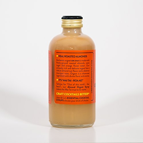 Liber &Amp; Co. Syrup, Almond Orgeat, 9.5 Ounce