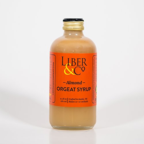 Liber &Amp; Co. Syrup, Almond Orgeat, 9.5 Ounce