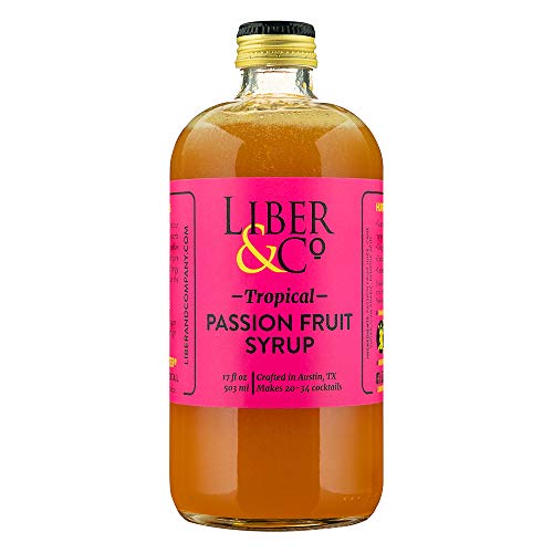 Liber &Amp; Co. Tropical Passion Fruit Syrup 17 Oz