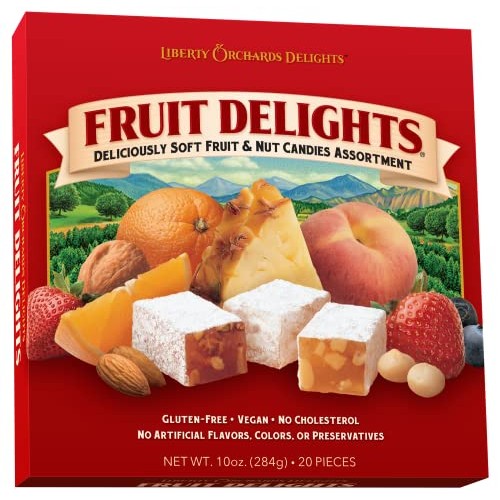 Liberty Orchards, Fruit Delights - Assorted Vegan Fruit and Nut ...