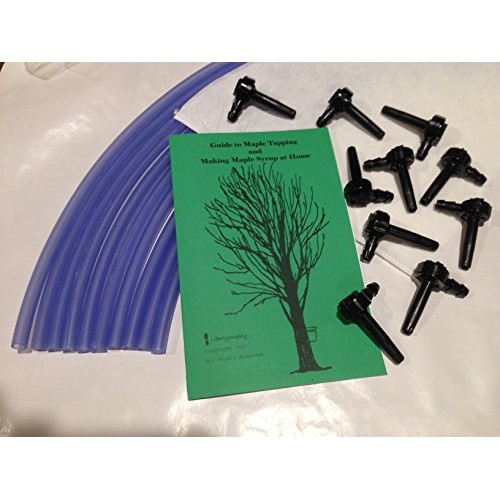 Maple Syrup Making Kit With 10 Taps, 10 Drop Lines, Sap Filter,