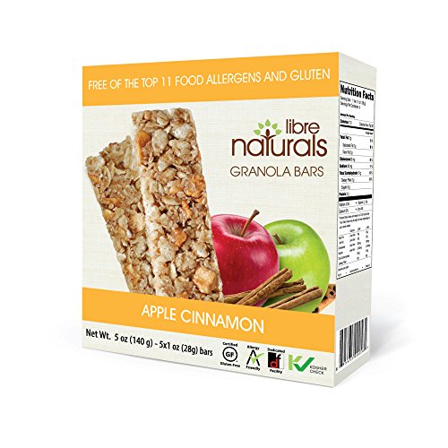 Nut Free, Gluten Free ≫≫ Apple Cinnamon Vegan Granola Bar - Libr
