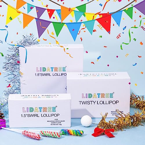 Twisty Lollipop, Rainbow Twist Lollipops Individually Wrapped Bu...