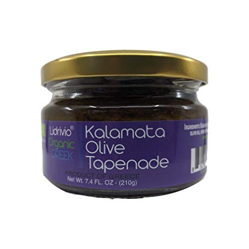 Organic Kalamata Olive Tapenade, Product of Greece, Olives, Garl...
