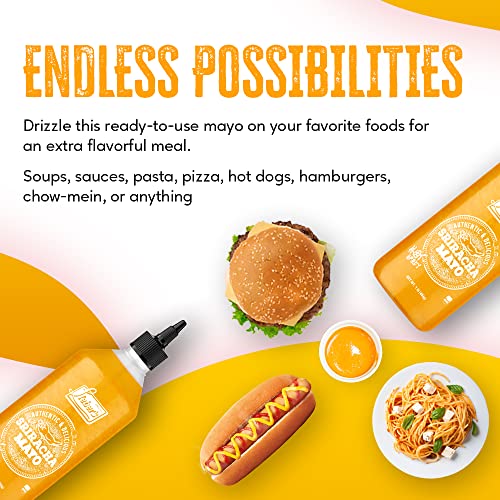 Liebers Authentic And Delicious Sriracha Mayo, Hot And Spicy Ma...