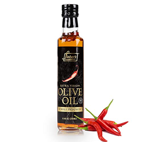 Liebers Chili Infused Extra Virgin Olive Oil | Premium Low Fodm
