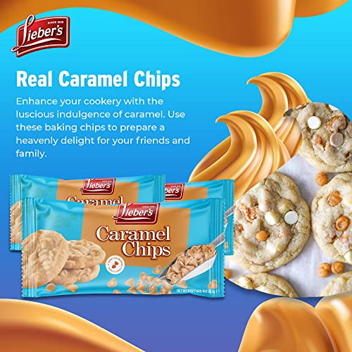Liebers Real Caramel Chips| Baking Chips | Certified Kosher for...