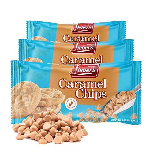 Liebers Real Caramel Chips| Baking Chips | Certified Kosher for...