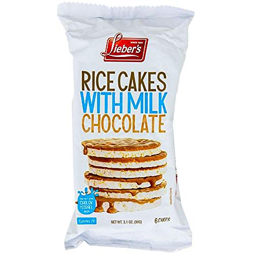 Liebers Rice Cakes Coated In Milk Chocolate - Rice Cakes - Kosh