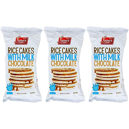 Liebers Rice Cakes Coated In Milk Chocolate - Rice Cakes - Kosh