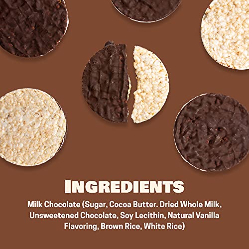 Liebers Thin Chocolate Rice Cakes, Kosher Certified Dairy And Da