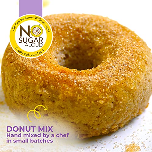 No Sugar Aloud Cinnamon Donut/Madeleine Mix No Sugar Added, Glu