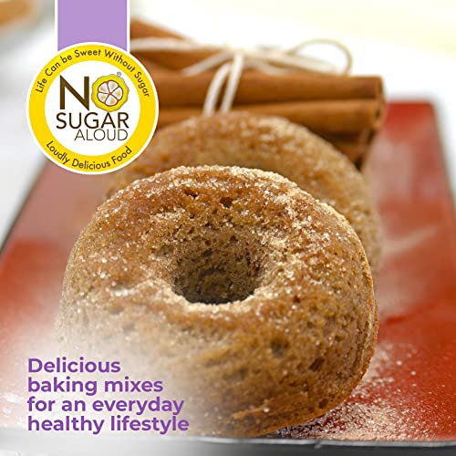 No Sugar Aloud Cinnamon Donut/Madeleine Mix No Sugar Added, Glu