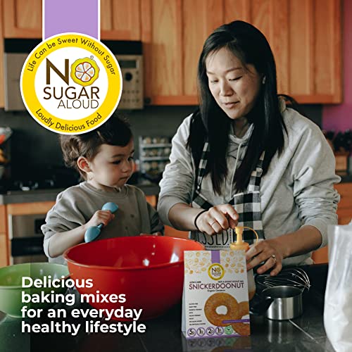 No Sugar Aloud Cinnamon Donut/Madeleine Mix No Sugar Added, Glu