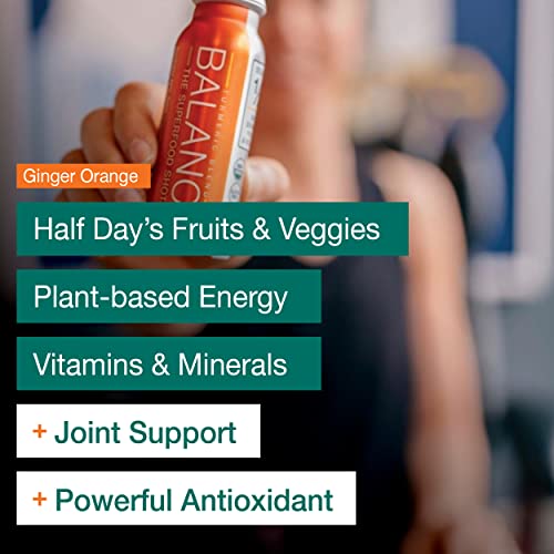 1/2 Day of Fruits & Veggies plus Turmeric and Ginger Shot, Organ...